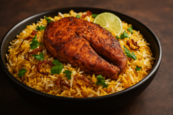 Fish Biryani (Serves 2 people)