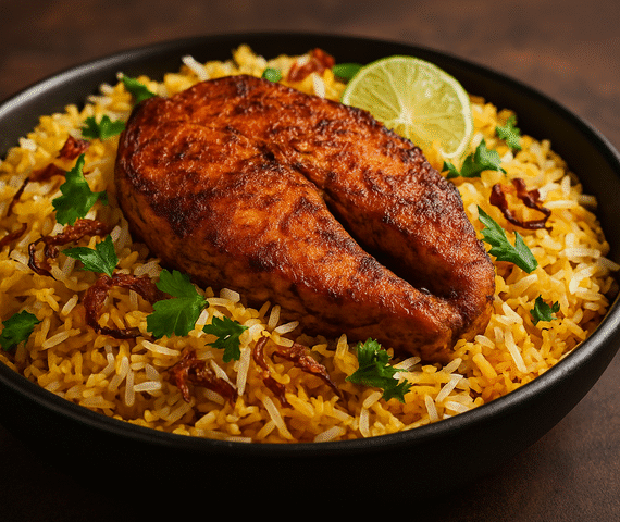 Fish Biryani (Serves 2 people)