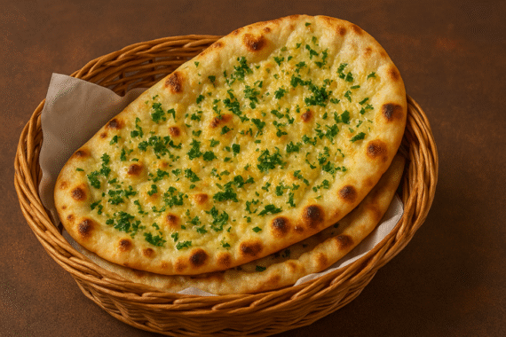 Garlic Naan (2Pcs)
