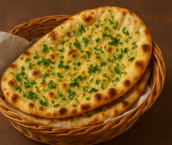 Garlic Naan (2Pcs)