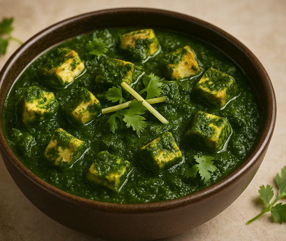 Palak Paneer (Spinach)